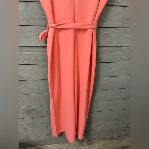 SWEET NWT Tommy Hilfiger Sleeveless Ruffled Jumpsuit Sz 14 - Picture 6 of 8